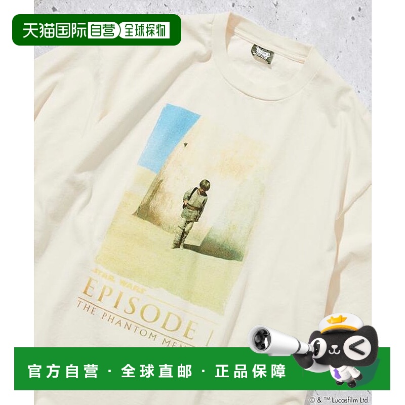 日本直邮FREAK'S STORE STARWARS/星球大战(图案) 霜冻加工短袖T/