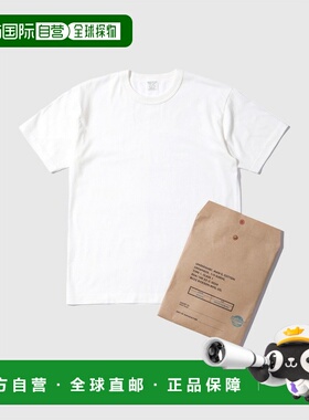 日本直邮BUZZ RICKSON'S 男女短袖T恤简约设计纯棉纯色可作打底衫