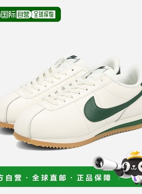 日本直邮NIKE WMNS CORTEZ 女士低帮运动鞋 帆蓝色/胶黄色/黑色/