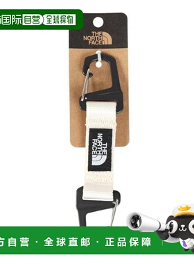 日本直邮THE NORTH FACE 钥匙扣双钥匙环 卡拉宾钩 [NN32436 WD]