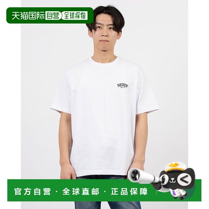 日本直邮NERDY 小拱形标志短袖T恤 [NE8621EU001075] 浅紫色