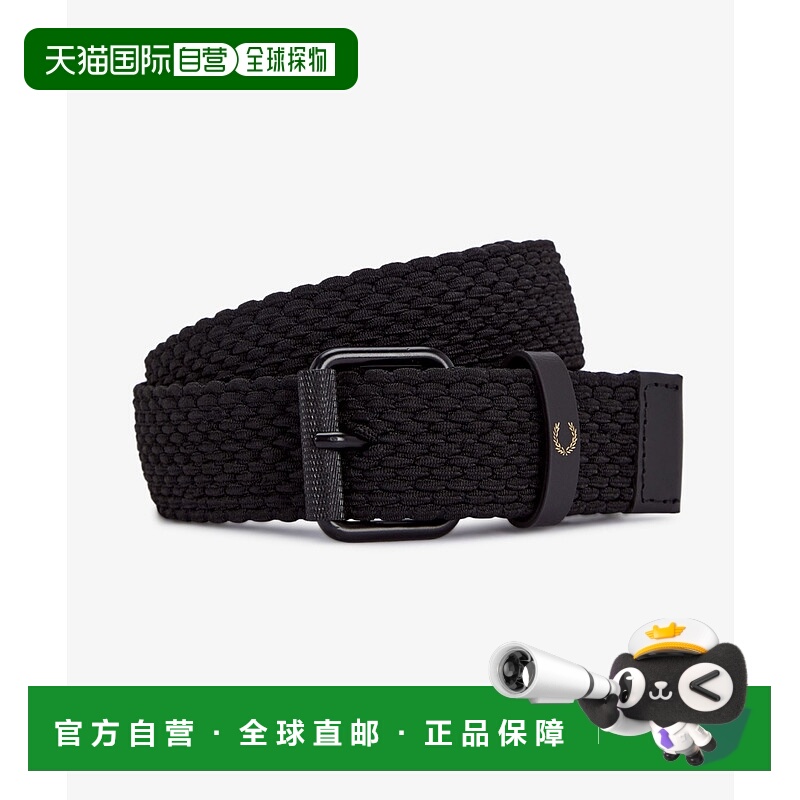 1h可退 日本直邮FRED PERRY 男女同款 编织弹性皮带 BT1249