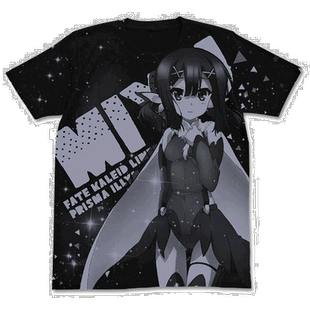 【日本直邮】Cospa命运/万花筒T恤黑色百搭时尚美观简约潮流