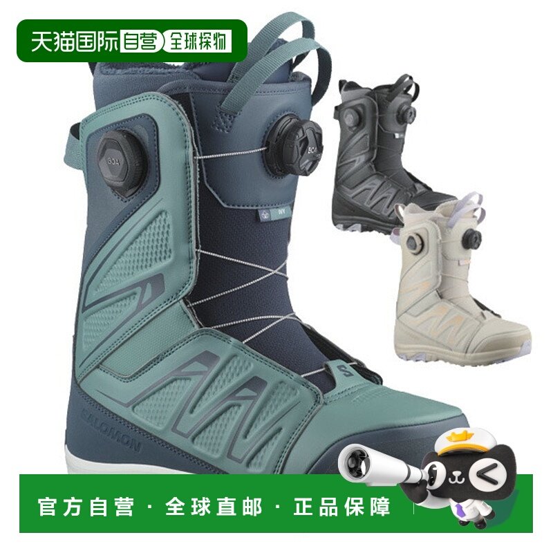 日本直邮SALOMON IVY BOA SJ Ivy Boa 女靴 热成型滑雪板 2024