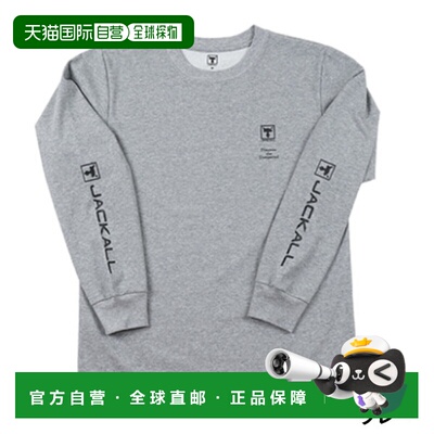 日本直邮Jackall Wear 长袖T恤 LT-A001 小号 灰色