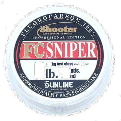 【日本直邮】Sunline桑濑 氟碳线FC SNIPER 100m 14lb 自然透明