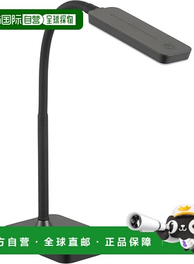 【日本直邮】欧姆 LED台灯 昼光色 500流明 黑色 DS-LS16D-K