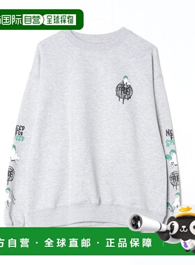 1h可退 日本直邮VISION STREET WEAR 男装 宽松版型 圆领卫衣 背