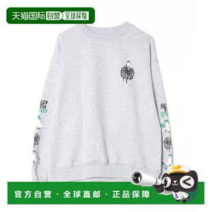 WEAR 男装 宽松版 1h可退 圆领卫衣 STREET 型 背 日本直邮VISION