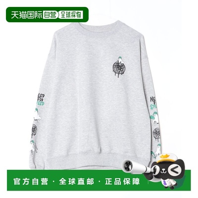 1h可退 日本直邮VISION STREET WEAR 男装 宽松版型 圆领卫衣 背