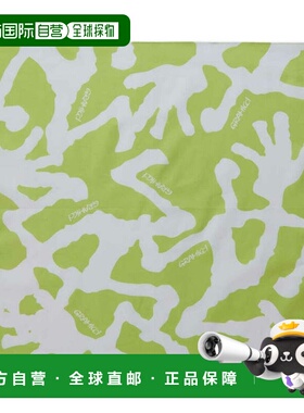 日本直邮Gramicci 巴利奔跑人印花头巾 G5SA-151-LIME 围巾 绿色