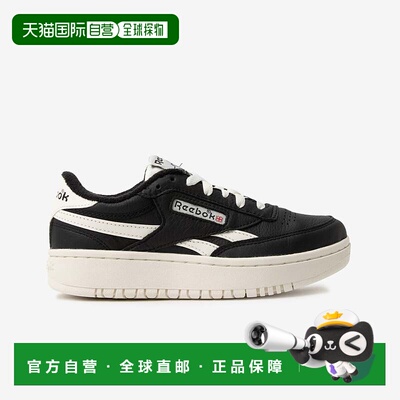 日本直邮Reebok 锐步 Club C Revenge Double 黑色运动鞋