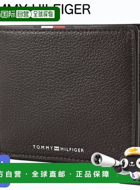 日本直邮Tommy Hilfiger双折钱包带零钱包2025AW CORP CC AND COI