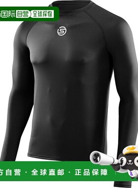 日本直邮SKINS 压缩衣 SERIES-1 男士长袖 黑色