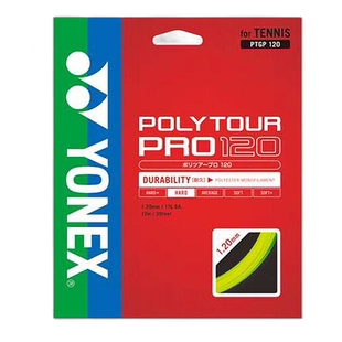 日本直邮YONEX 男女款Polytour Pro 120 网球装备肠线 YONEX PTGP