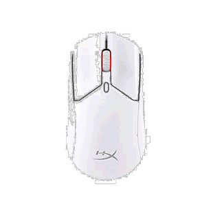 【日本直邮】Hyperx金士顿 电竞游戏电脑用鼠标 白色6N0A9AA