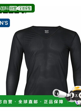 日本直邮Millet Drynamic Slew 2 V LS 男士长袖 V 领网眼内衣（M