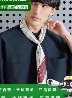 1h可退 日本直邮Rocky Monroe 围巾带环 大尺寸全印花围巾配饰