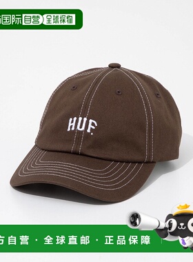 日本直邮HUF ARCH LOGO 六片式弧形帽 (HT00896) - 拱形标志六片