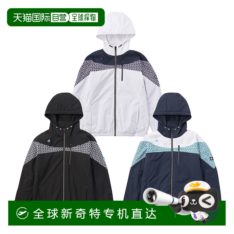 日本直邮Le Coq Sportif Golf Stretch Forcer 连帽羊毛衬里夹克