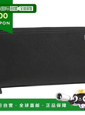 日本直邮Dunhill 长钱包边车枪色黑色男士 DUNHILL 21FS218SG001R