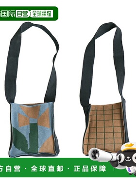 日本直邮 [33-23202]法国斗牛花单肩包针织花提花针织