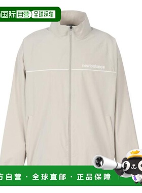 日本直邮New Balance Mesh Lined 无扣式田径夹克 AMJ53170SHY 男