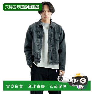 WW2 男士 TYPE1 黑色丹宁夹克 6016 1h可退 日本直邮orSlow