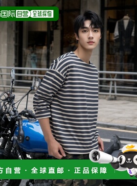 1h可退 日本直邮ORCIVAL 男士经典法式棉质长袖T恤 ORB473