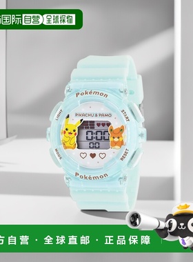 【日本直邮】J Axis精工 数码手表 宝可梦 蓝色 CP3A0002-BL新款
