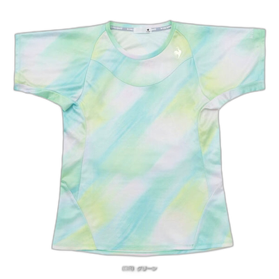 日本直邮Lecoq 网球羽毛球服女装 Aile forme 衬衫女装 QTWWJA31