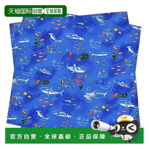 【日本直邮】Colorful Candy Style 午餐布 标准型 湖蓝色N396840