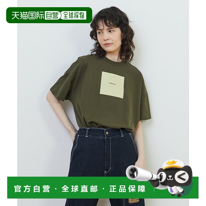 1h可退 日本直邮FRAPBOIS男女同款印花T恤 B1542RUT215