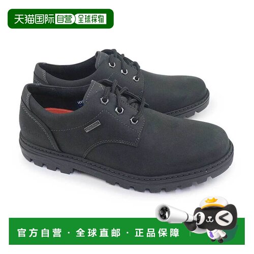 日本直邮Rockport 男士防水平头牛津鞋货号 CI6153W 和 CI6154W宽