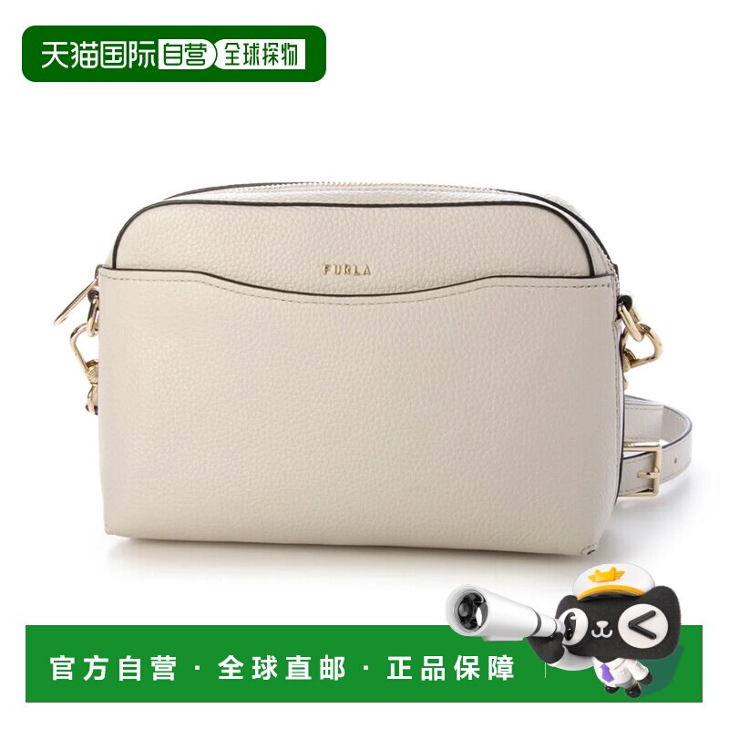 日本直邮FURLA 单肩包 白色手拿包女包