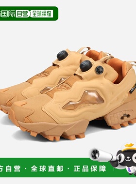 日本直邮Reebok INSTAPUMP FURY 94 WINTER 男士低帮驼棕色运动鞋