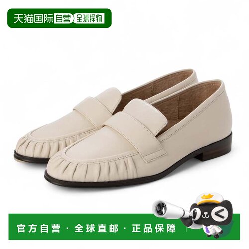日本直邮RANDA 乐福鞋 真皮软底 白色