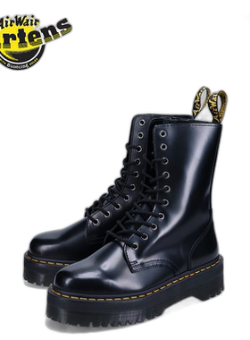 日本直邮Dr.Martens 10 孔靴子 Bethan Jadon High 男士女士带拉