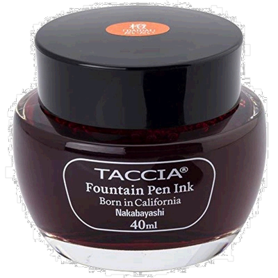 【日本直邮】NAKABAYASHI TACCIA 钢笔墨水 水性染料 橙色