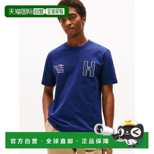 日本直邮TOMMY HILFIGER 大学风希尔菲格T恤 [TO3203EM012856]