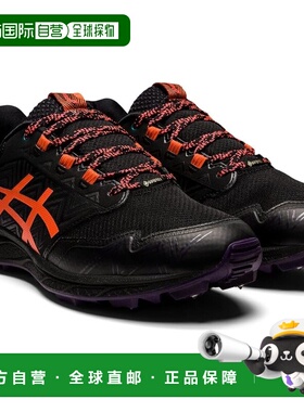 【日本直邮】亚瑟士 运动跑步鞋 1012A846 002(黑色/亮橙色)