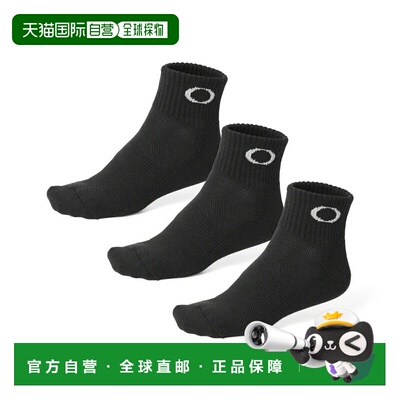 日本直邮Oakley 袜子 3 双装运动袜93238JP-01K
