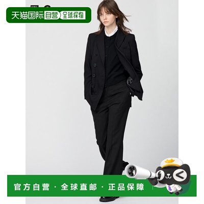 日本直邮UNIQLO女款舒适长裤休闲裤479702-09优衣库羊毛阔腿裤