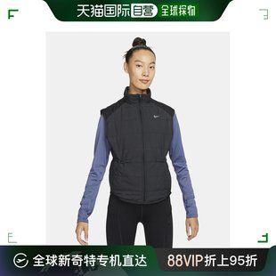 自营｜Nike耐克男女同款 保暖 FIT科技跑步马甲 Therma 反光口袋