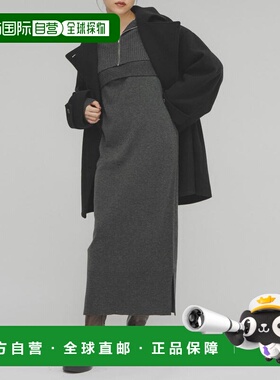 1h可退 日本直邮KBF 女装 叠穿针织连衣裙 两件套设计 KBA726J180