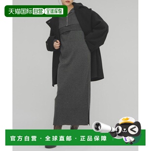 1h可退 日本直邮KBF 女装 叠穿针织连衣裙 两件套设计 KBA726J180