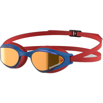 日本直邮SWANS ASCENDER 缓震竞速泳镜 SR81MMITPA-NAVR