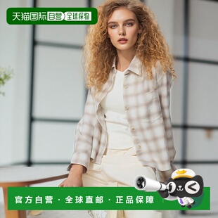 日潮跑腿UNIQLO优衣库 法兰绒宽松衬衫 01 OFF WHITE WOMEN XS 47