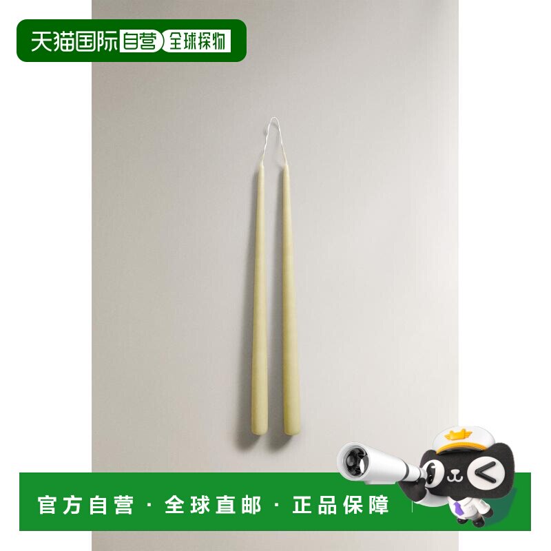 日本直邮Zara哑光长装饰蜡烛礼物