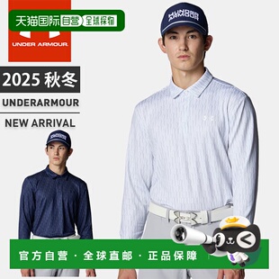 纽扣领长袖 男士 季 Drive 衫 Polo 高尔夫 Armour 日本直邮Under